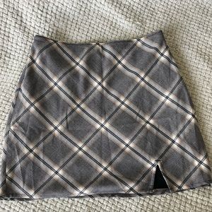Abercrombie & Fitch Plaid Mini skirt